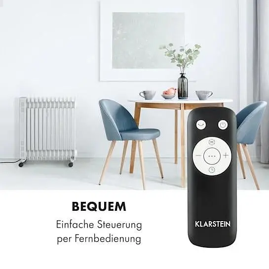 Масляний радіатор KLARSTEIN Thermaxx Heatstream 2500 Вт (10035055) - фото 5
