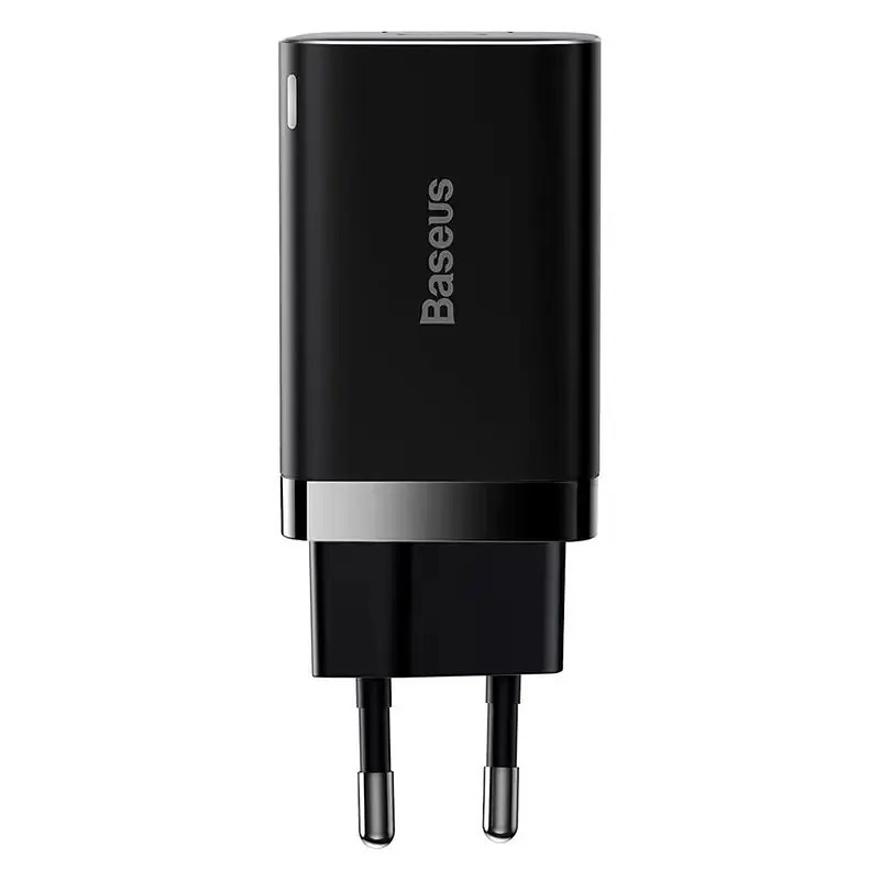 МЗП Baseus Super Si Pro Quick Charger 30W (1USB-A/1C) (CCSUPP-E) Black - фото 2