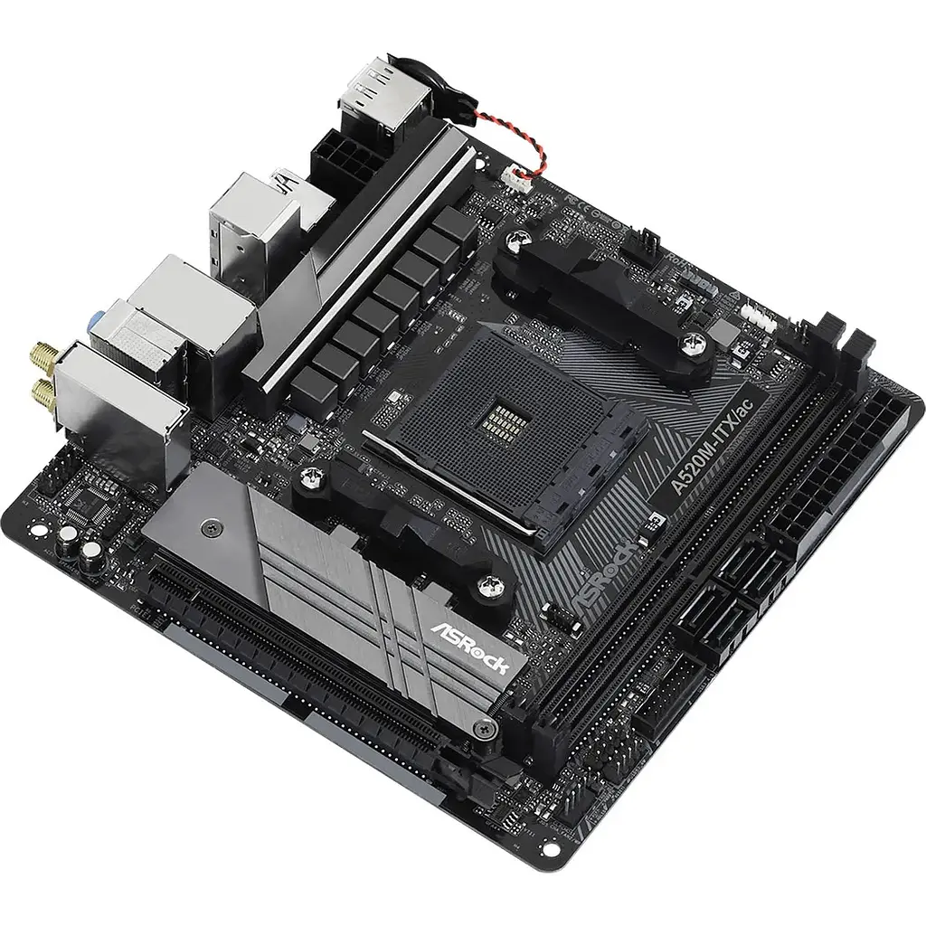 Материнская плата ASRock A520M-ITX/AC [136447] - фото 4