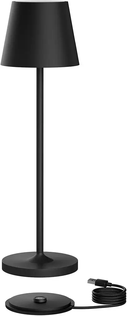 Акумуляторна настільна LED лампа K-Bright, USB, IP54, 3000K