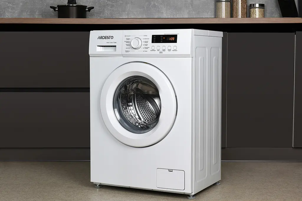 Пральна машина Ardesto з фронтальним завантаженням WMS-7109W, 7кг, 1000, A++, 48см, Дисплей, Білий (WMS-7109W) - фото 8