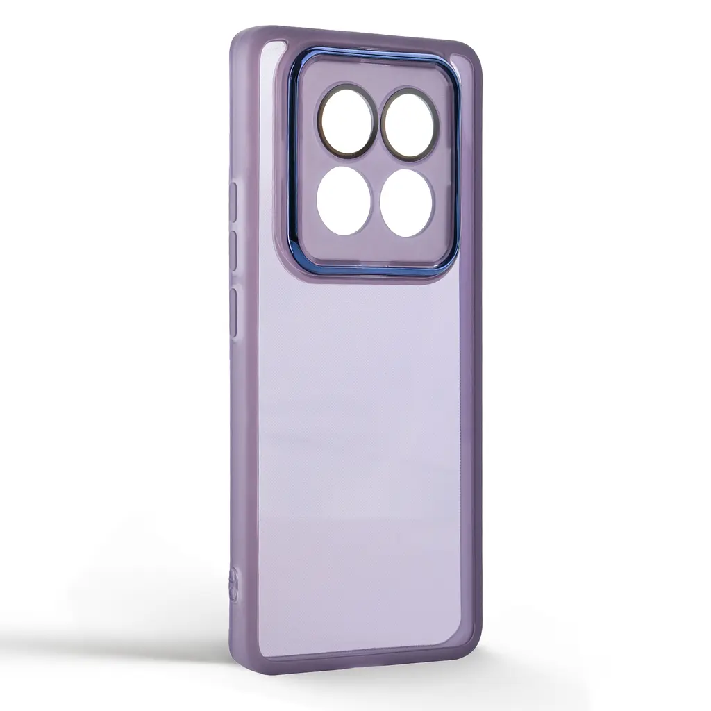 Защитный чехол для Xiaomi Redmi Note 15 5G Poco M8 5G, Shade, фиолетовый, TPU+PC, матовый, защита всего корпуса, панель-накладка, противоударный, с большими бортами, амортизирует удары при падениях, ArmorStandart (ARM89858) - фото 2