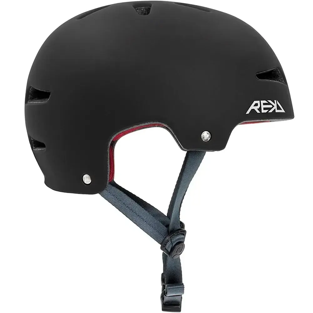 Шолом REKD Ultralite In-Mold Helmet Junior 49-52 Чорний - фото 3