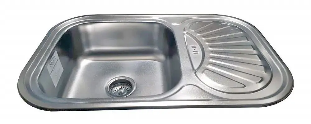 Кухонна мийка Romzha Stela Satin RO48475, Сірий - фото 6