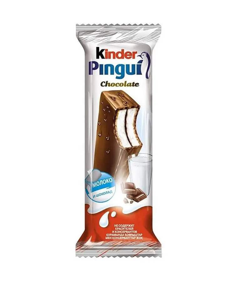 Упаковка бісквітів Kinder Pingui 30 шт * 30 г - фото 2