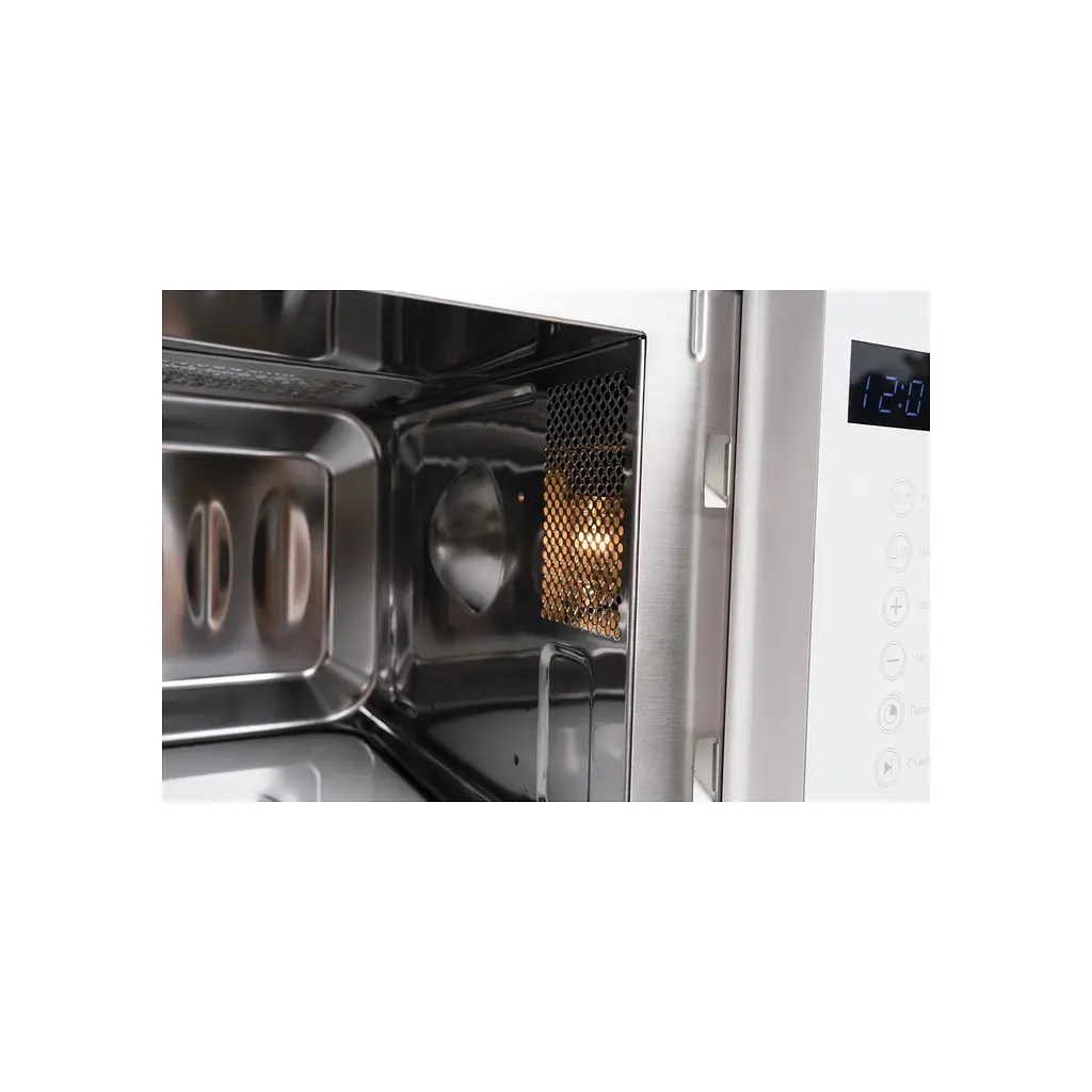 Мікрохвильова піч Ventolux MWBI 20 G WH TC FS - фото 6