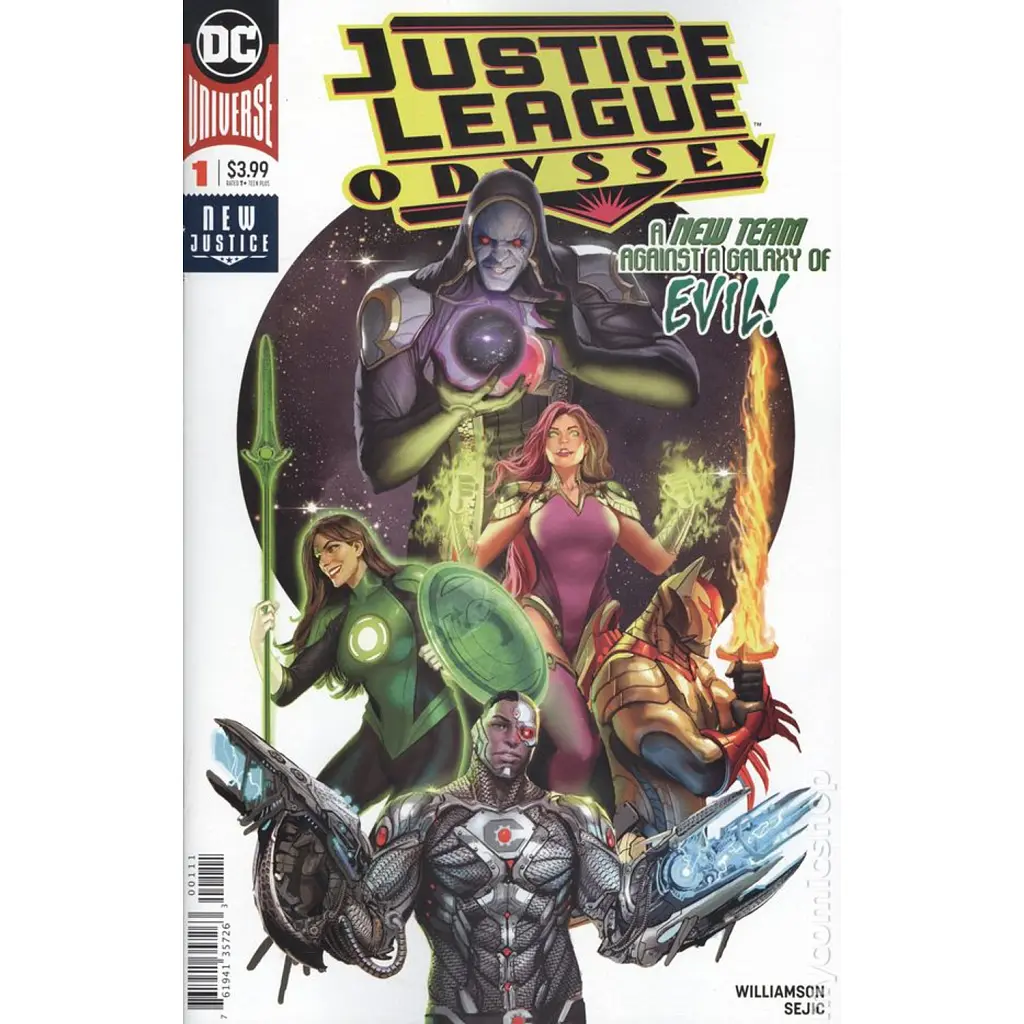 Justice League Odyssey (2018 DC) #1A - Джошуа Вільямсон