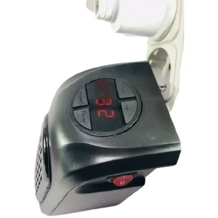 Обігрівач XPRO HH-3561 портативний настінний електричний з автоматичним відключенням, термостатом, що регулюється, цифровим дисплеєм 400 Вт - фото 4