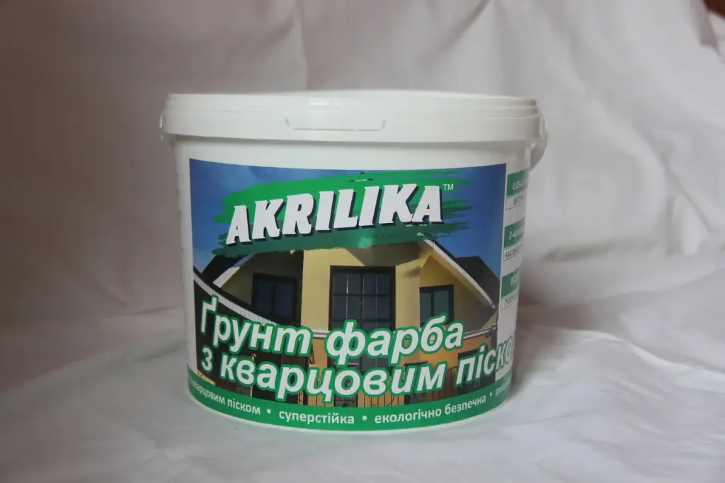 Ґрунт Akrilika фарби з кварцовим піском 7 кг - фото 2