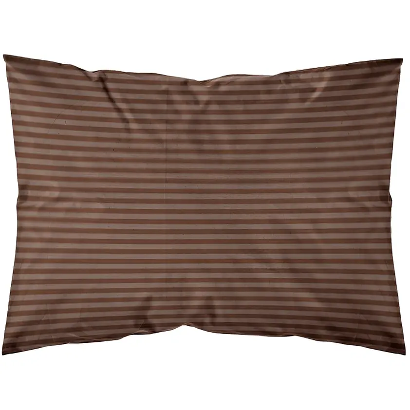 Постельное белье LoveYouHome Полоска Бязь gold Евро шоколад (7366) - фото 2