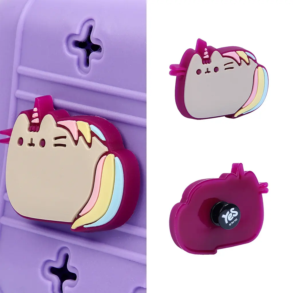 Пенал шкільний з силіконовою панеллю Yes Pusheen Summer PHS-4 - фото 7