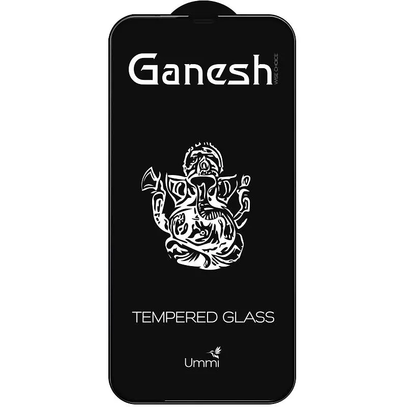 Захисне скло (Full Cover) для Apple iPhone 17 Air (6.5") Чорний Ganesh teh0030982 - фото 2