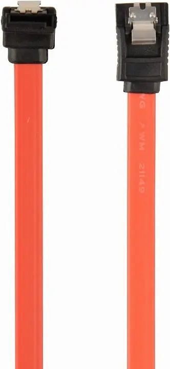 Кабель Cablexpert SATA III 0.5m із засувкою та кутовим роз'ємом (CC-SATAM-DATA90) - фото 2