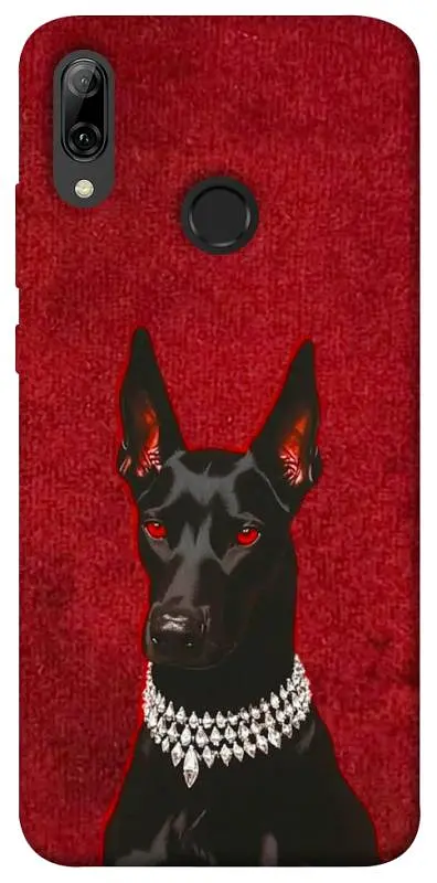 TPU чохол Demsky Premium doberman для Huawei P Smart (2019)