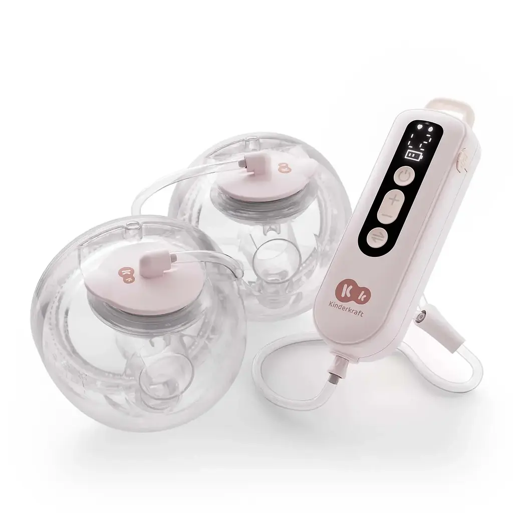 Подвійний електричний молоковідсмоктувач Kinderkraft GentleFlow Pink (KEGEFL00PNK0000) - фото 3