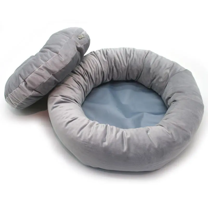 Лежак для собак та котів Zoo-hunt Агат сірий №1 43х13 см - фото 3