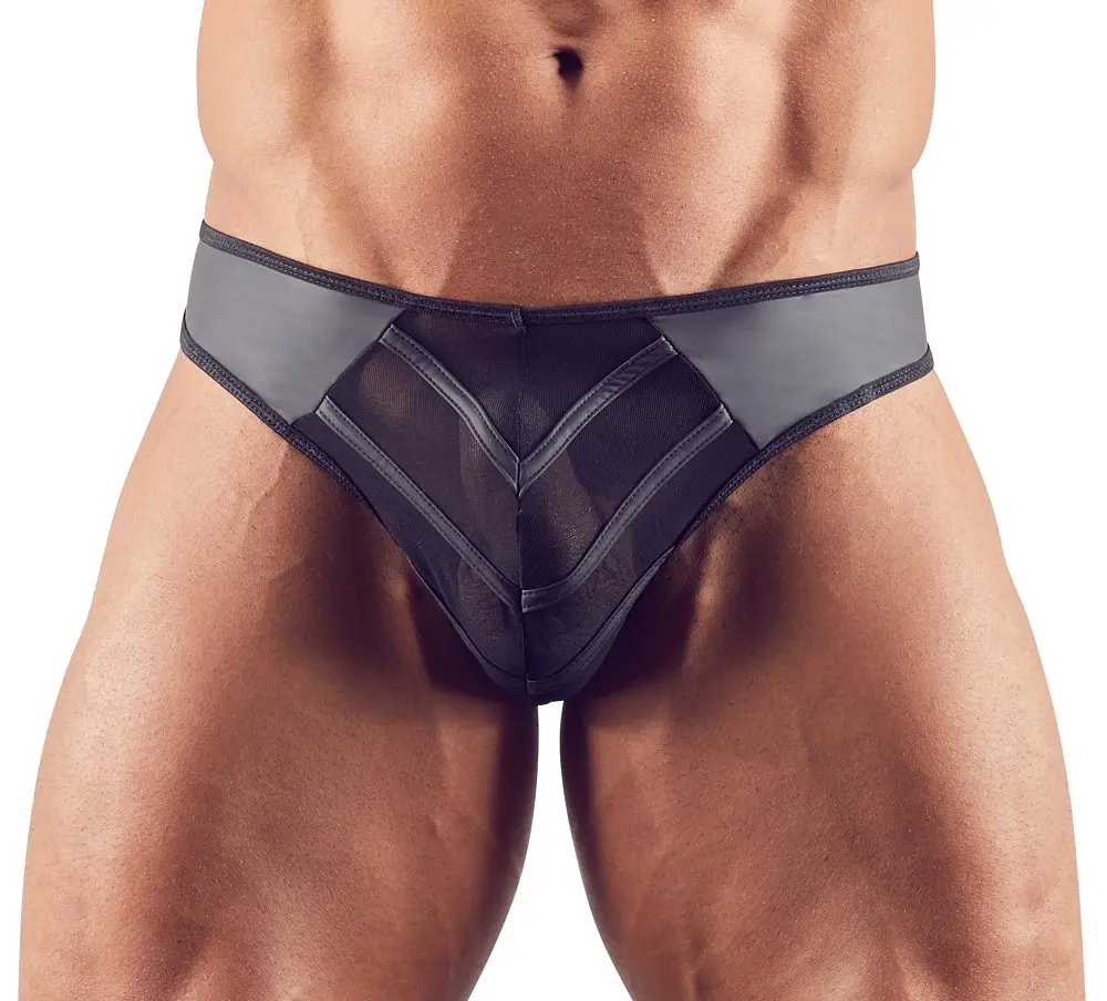 Чоловічі труси-стрінги Svenjoyment Underwear L чорний - фото 2