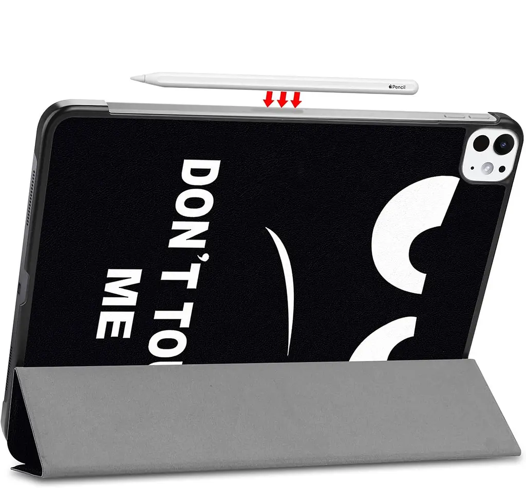 Чохол-книжка BeCover Smart Case для Apple iPad Pro 13 M4 2024 Don`t Touch (711649) - фото 4