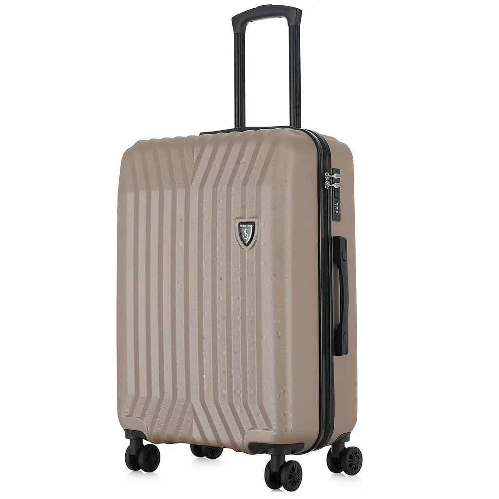 Валіза Semi Line 24" (M) Champagne (T5985-4)