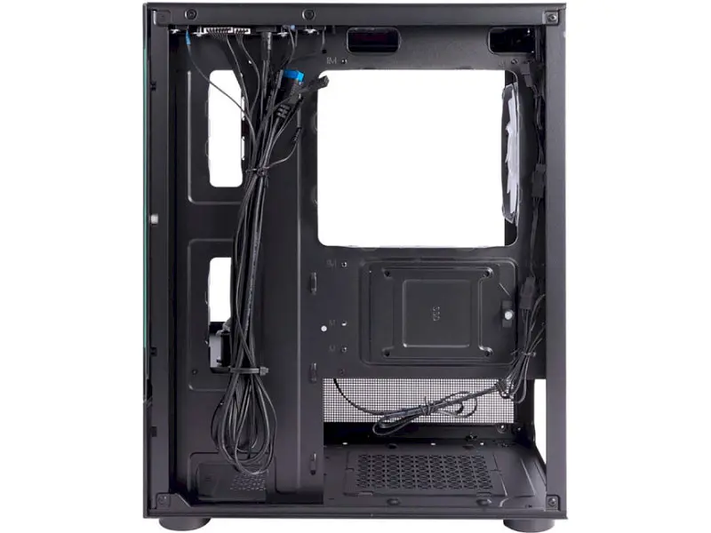 Корпус 1stPlayer Mi2-A-BK-2F7R-1F7 Black - фото 6