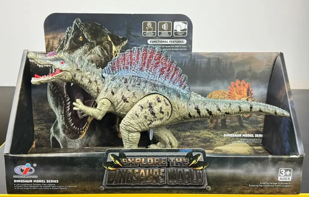 Фігурка Спинозавра зі звуком, рухомі лапи та щелепа, Dino Toys 55576 - фото 2