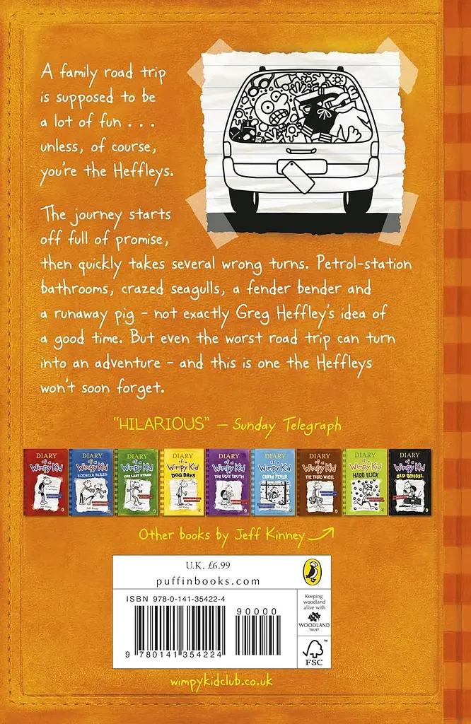 Diary of a Wimpy Kid Book 9: The Long Haul - фото 2