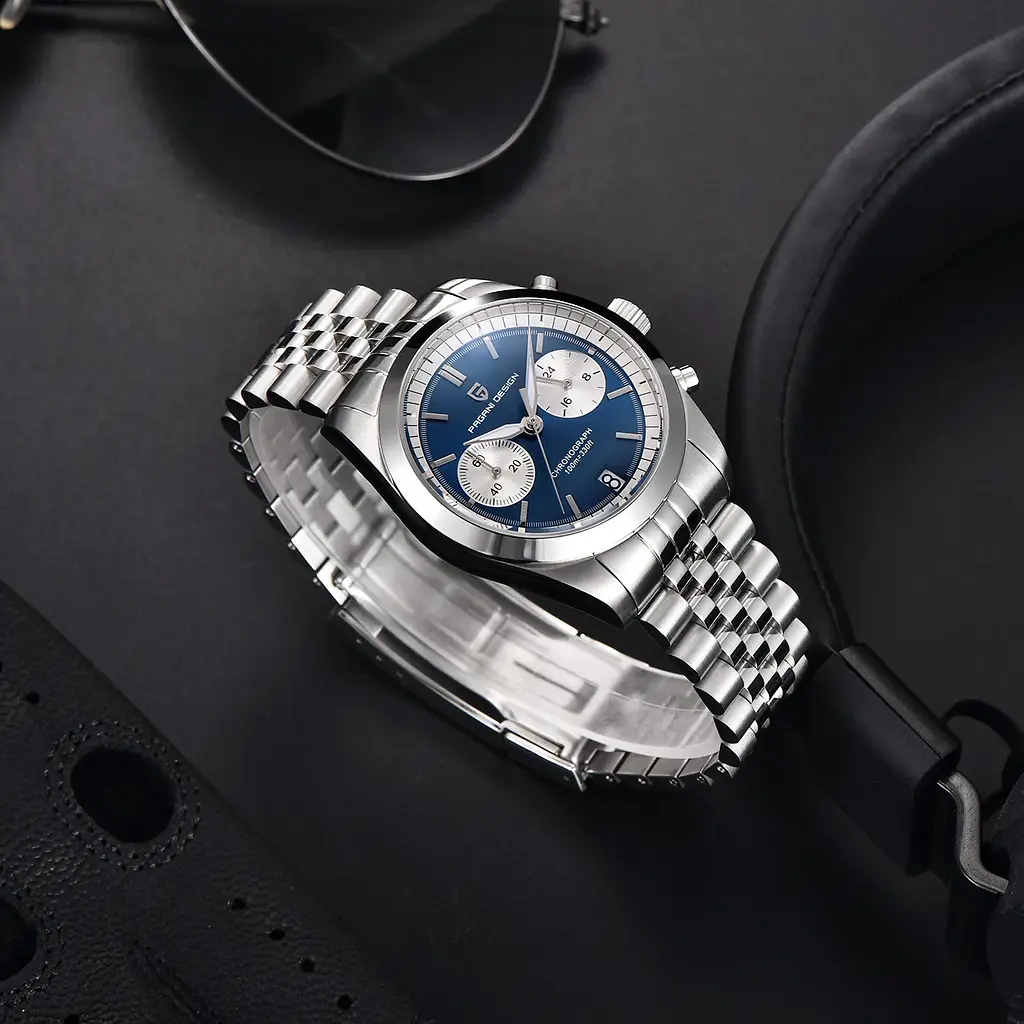 Наручные часы мужские PD-1775 Silver-Blue Pagani Design acs0031205 - фото 4