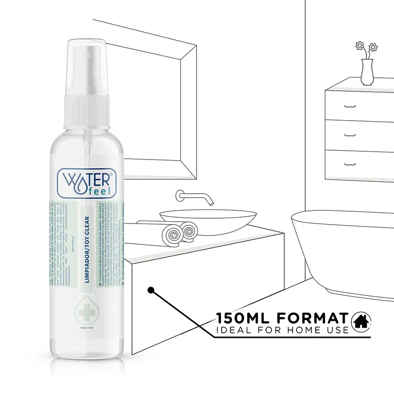 Спрей для очищення секс іграшок Toy Clear, 150 мл Waterfeel (Іспанія) Waterfeel WF155394 103227 - фото 2