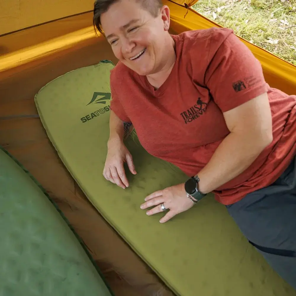 Килимок самонадувний Sea To Summit Camp Self Inflating Mat Large woodbine - фото 10