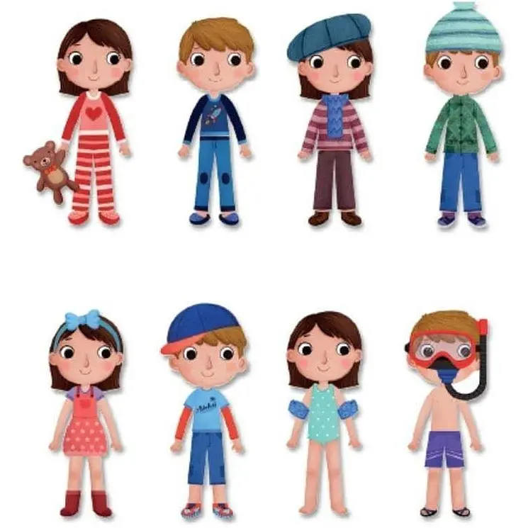 Навчальна магнітна гра Apli Kids Одяг (17557) - фото 3