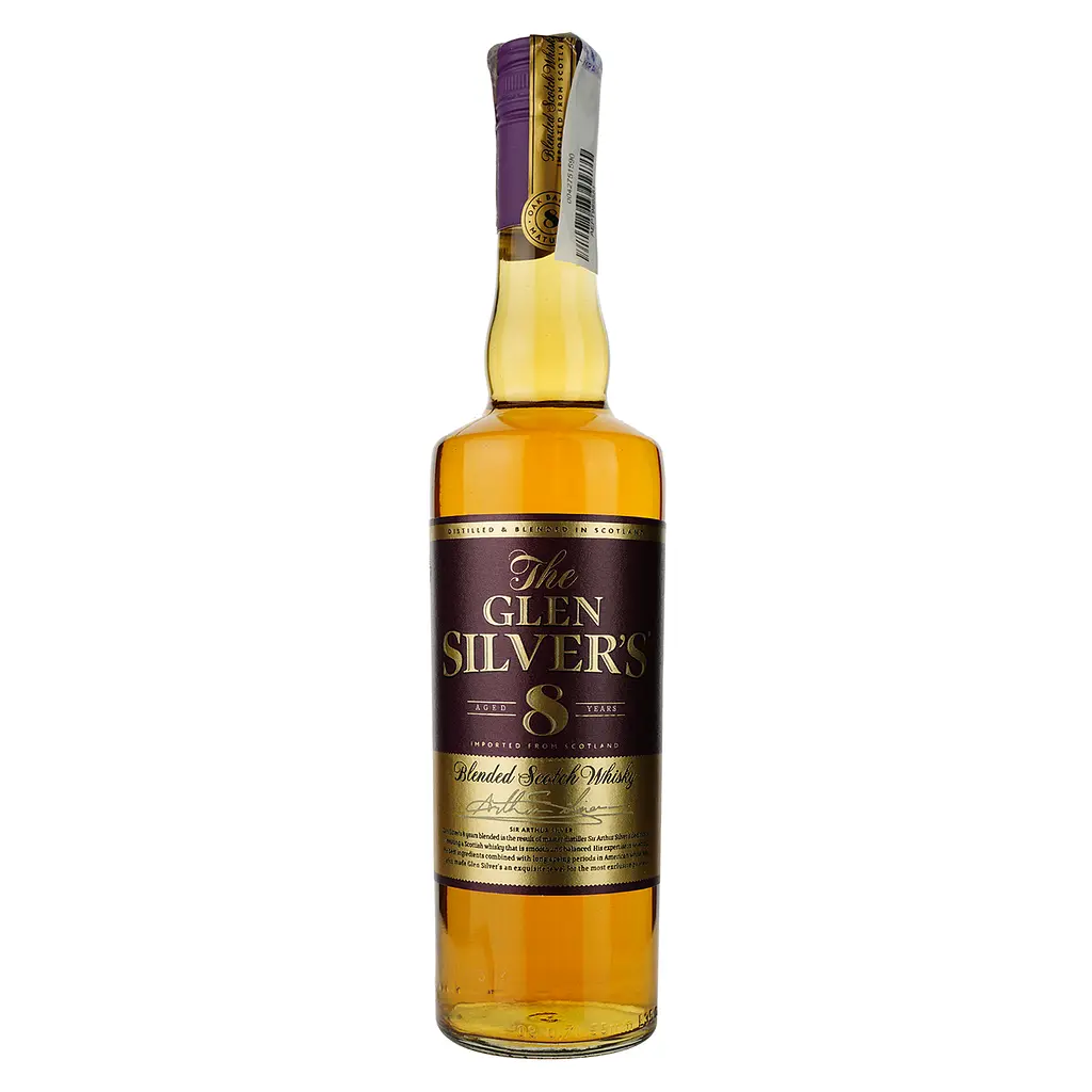 Виски Glen Silver's 8 yo Blended Scotch Whisky 40% 0.7 л - фото 2