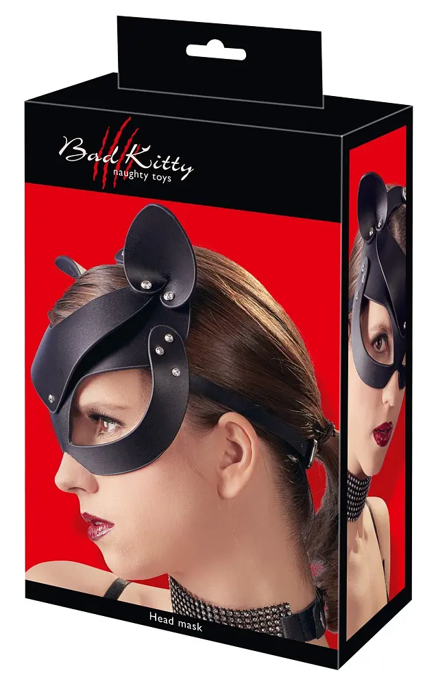 Маска Bad Kitty Naughty Toys Head Mask черный - фото 10