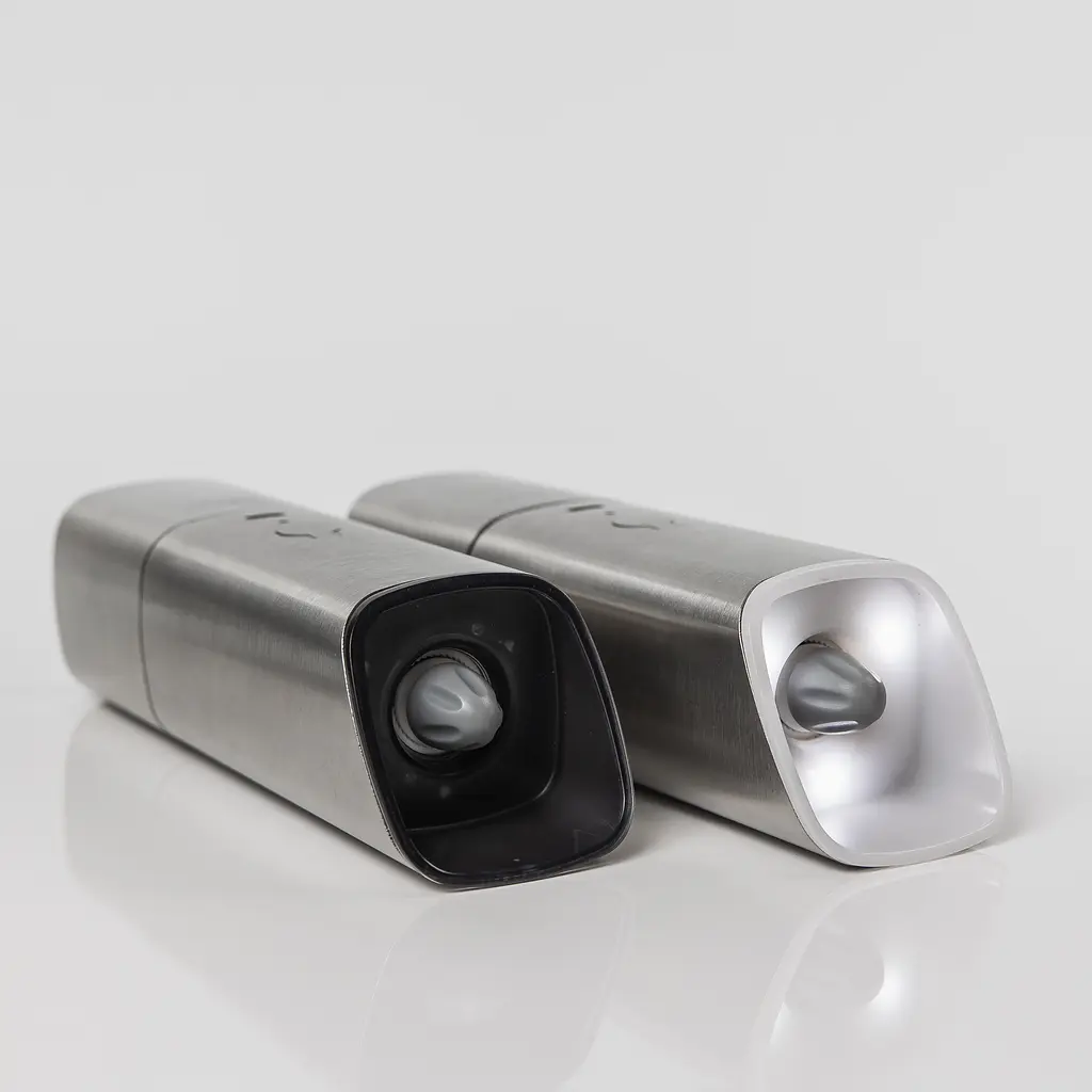 Набор электрических мельниц для соли, перца и специй KSL серебристо-черный - фото 6