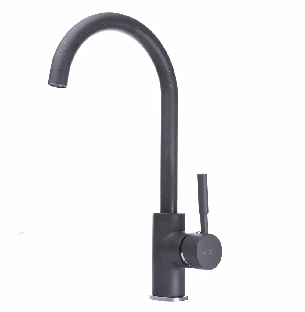 Змішувач для кухні Globus Lux Lazer GLLR-0203S-3-Titanium Графіт - фото 5