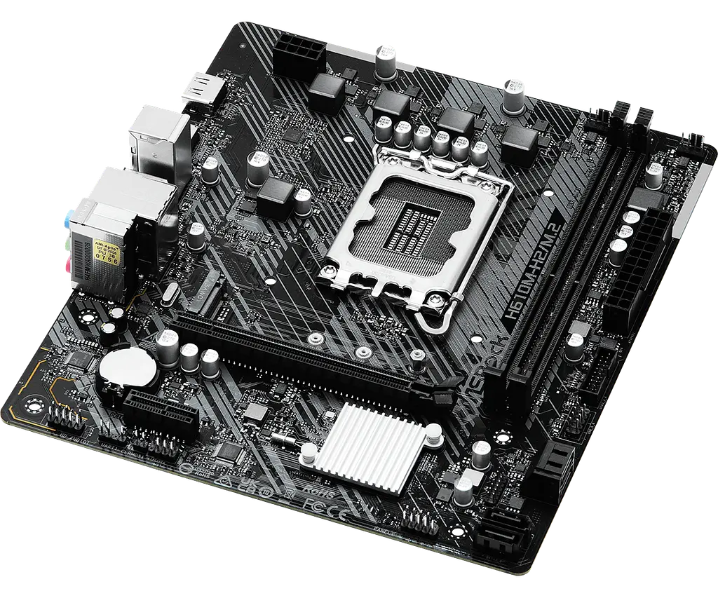 Материнська плата ASRock H610M-H2/M.2 LGA 1700 (H610M-H2/M.2) - фото 2