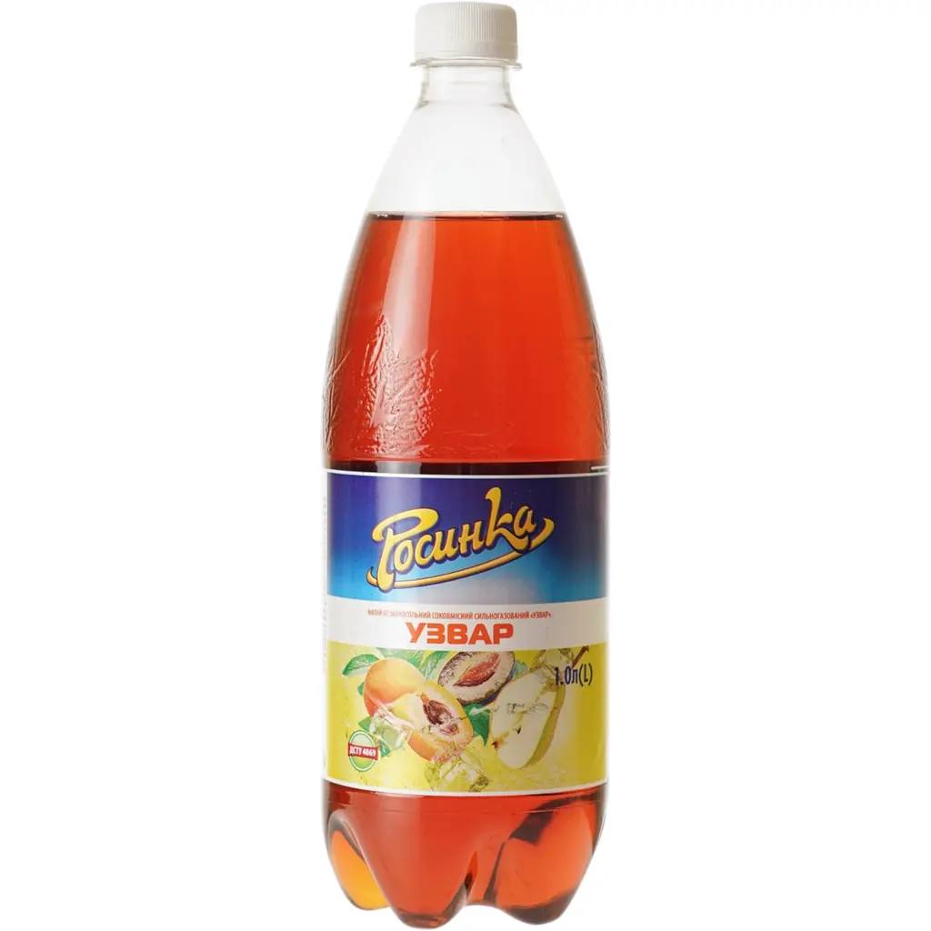 Напиток Росинка Узвар сильногазированный сокосодержащий 1 л - фото 2