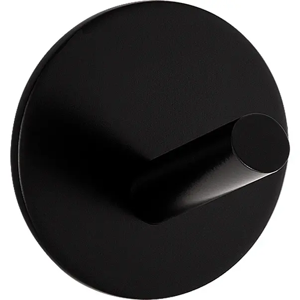 Гачок MVM My Home, матовий, чорний (HSS-504R BLACK)