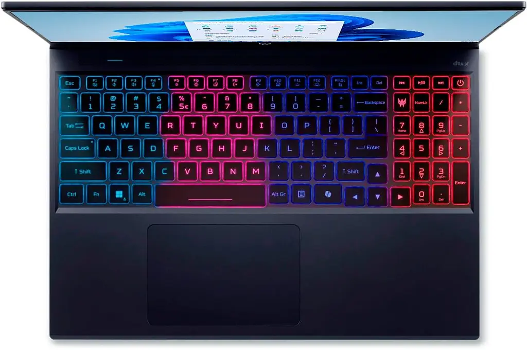 Ноутбук Acer 16 Predator Helios Neo PHN16-72-99PA 1920x1200;165 Гц/i9-14900HX/ RTX 4060, 8 GB/16 GB DDR5/ 1000 GB/Windows 11 Home (NH.QQXAA.002) FR - фото 4