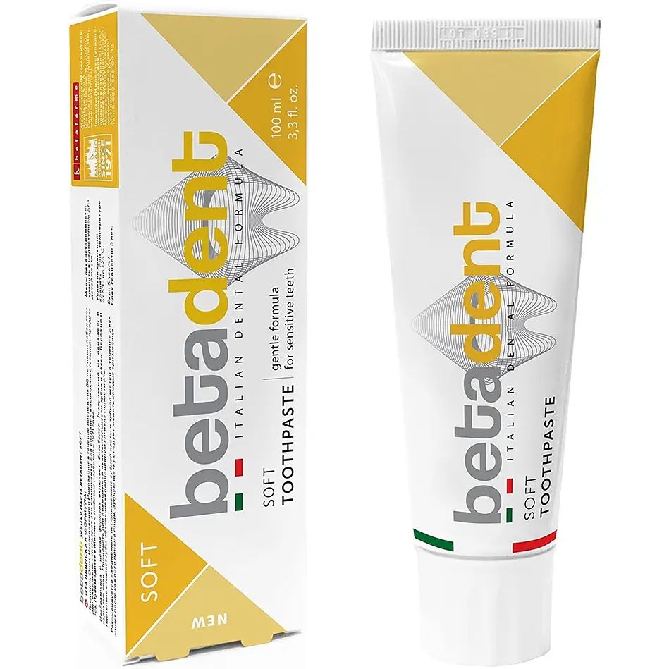 Зубна паста Betadent Soft Toothpaste 100 мл - фото 2