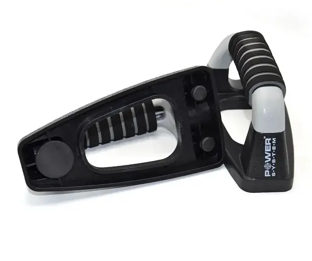 Упоры для отжиманий Power System PS-4022 Push UpBars Pro (Прямые) (PS-4022_Black-Grey) - фото 2