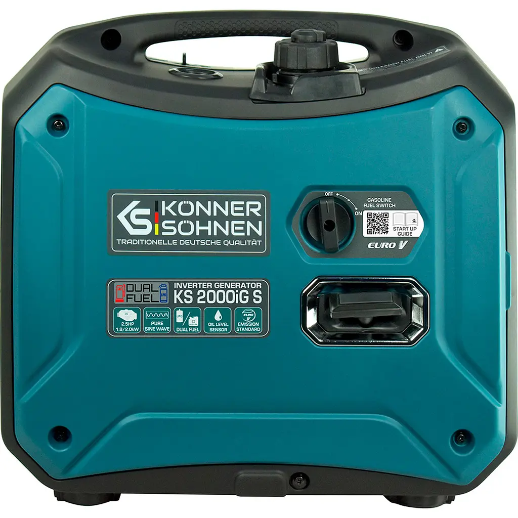 Генератор газово-бензиновий Konner&Sohnen KS 2000iG S [107778] - фото 8