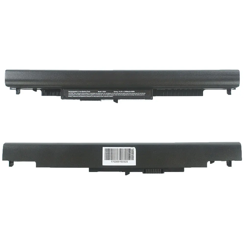 Батарея Hewlett Packard для ноутбука HP HS04/14.4V (240 G4 245 G4 250 G4 255 G4 Series) 14.8V 2600mAh Чорний - фото 2