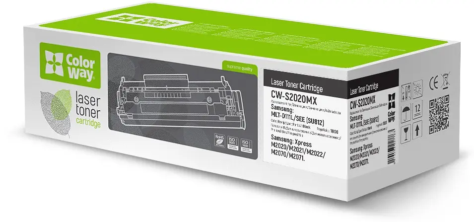 Картридж ColorWay Samsung MLT-D111L/SEE SL-M2020/2020W/2070 (CW-S2020MX) - фото 2