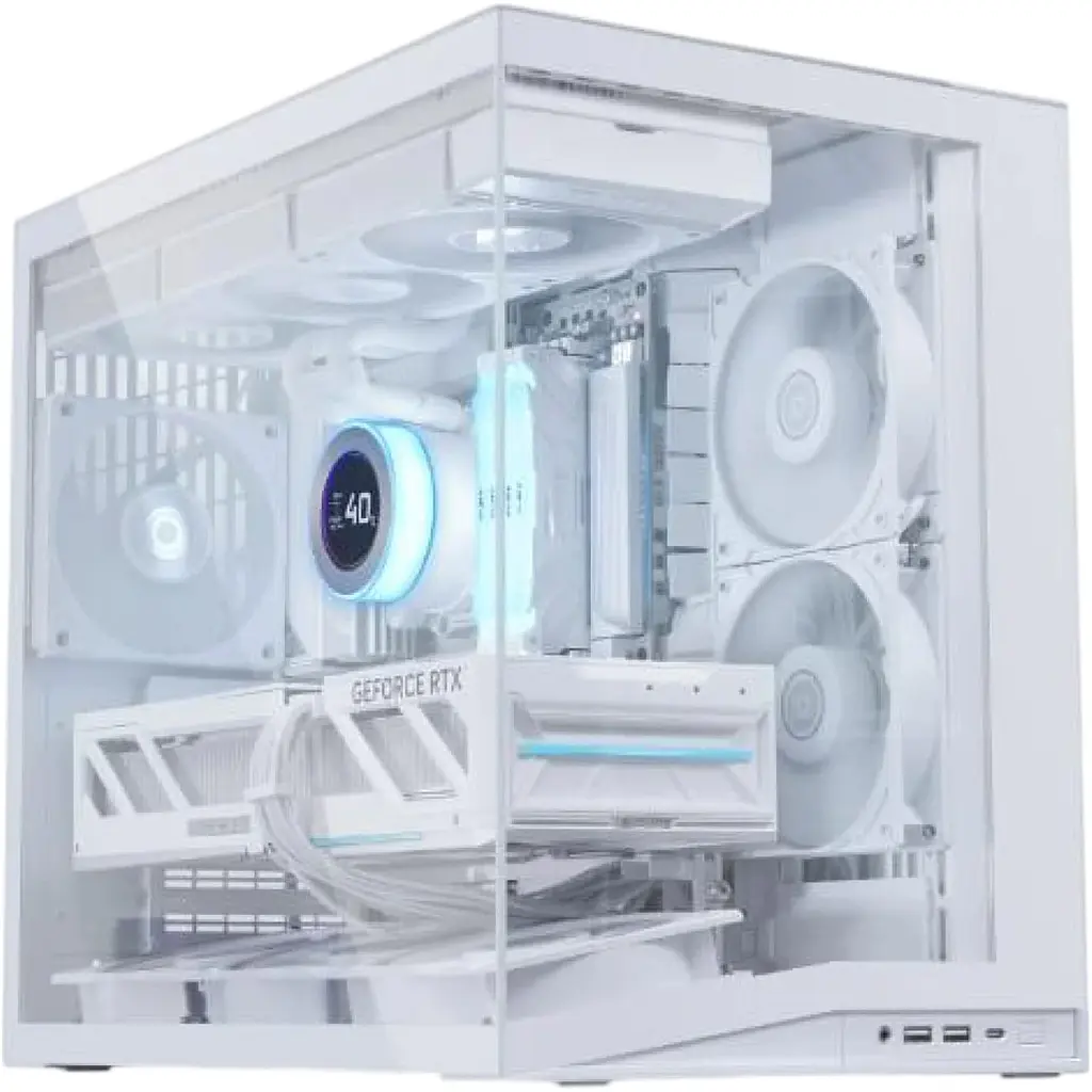 Корпус Lian Li O11 Dynamic Mini V2 White (G99.O11DMIV2W.00) [173410] - фото 4