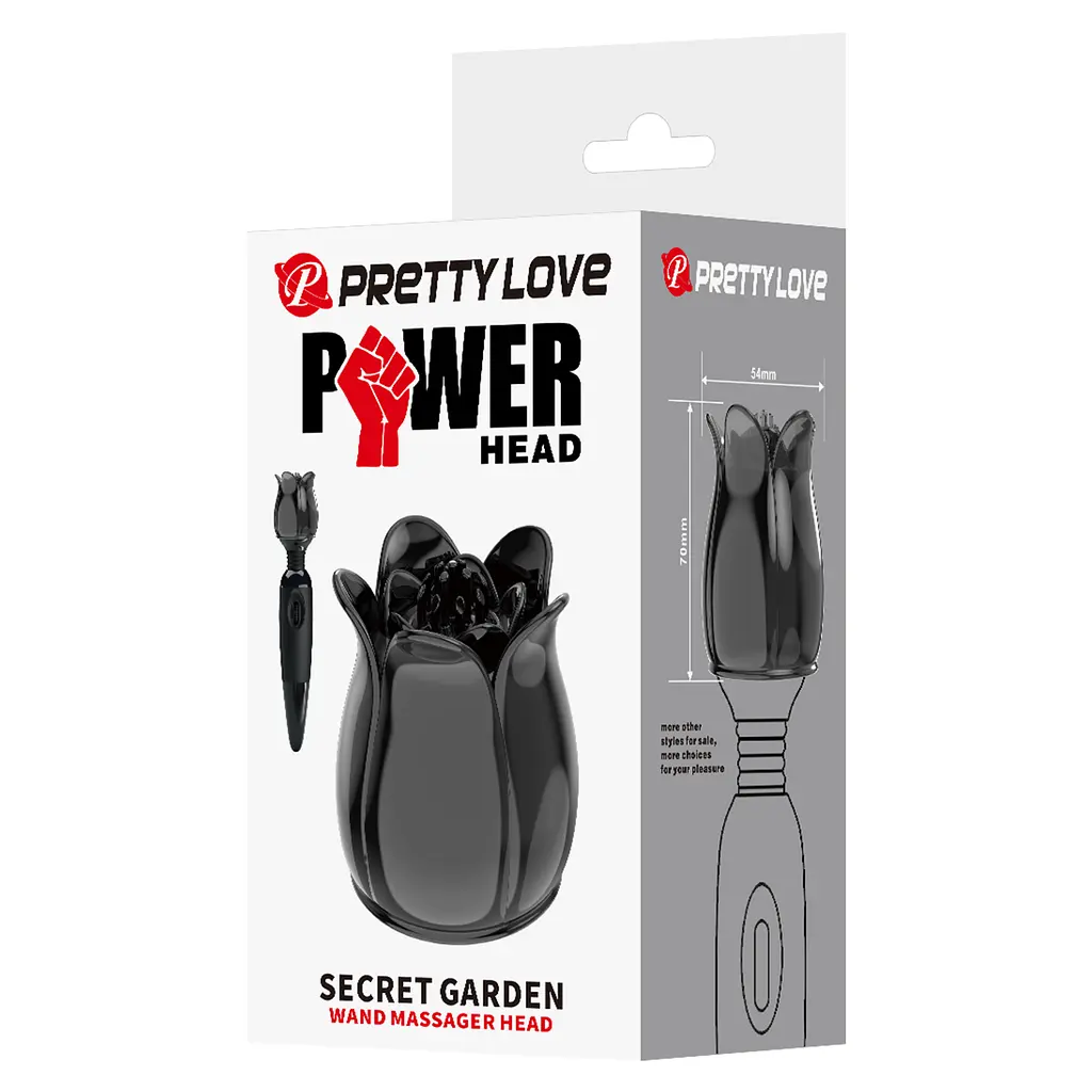 Насадка на вібромасажер Power Head Secret Garden Wand Massager Head - фото 2