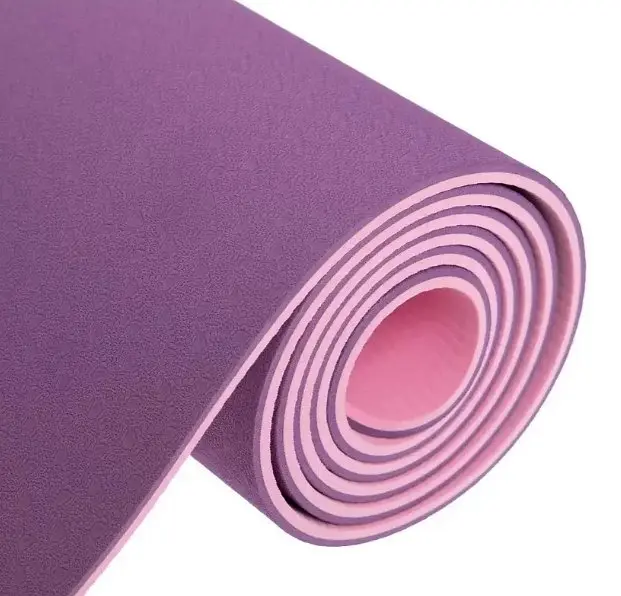 Килимок для йоги та фітнесу Power System PS-4060 TPE Yoga Mat Premium Purple (183х61х0.6) (4060PI-0) - фото 2