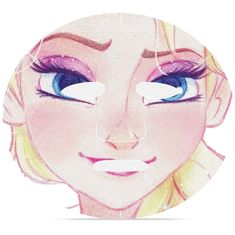 Маска для обличчя Mad Beauty Frozen Крижане серце-Ельза тканинна косметична 25 мл - фото 2