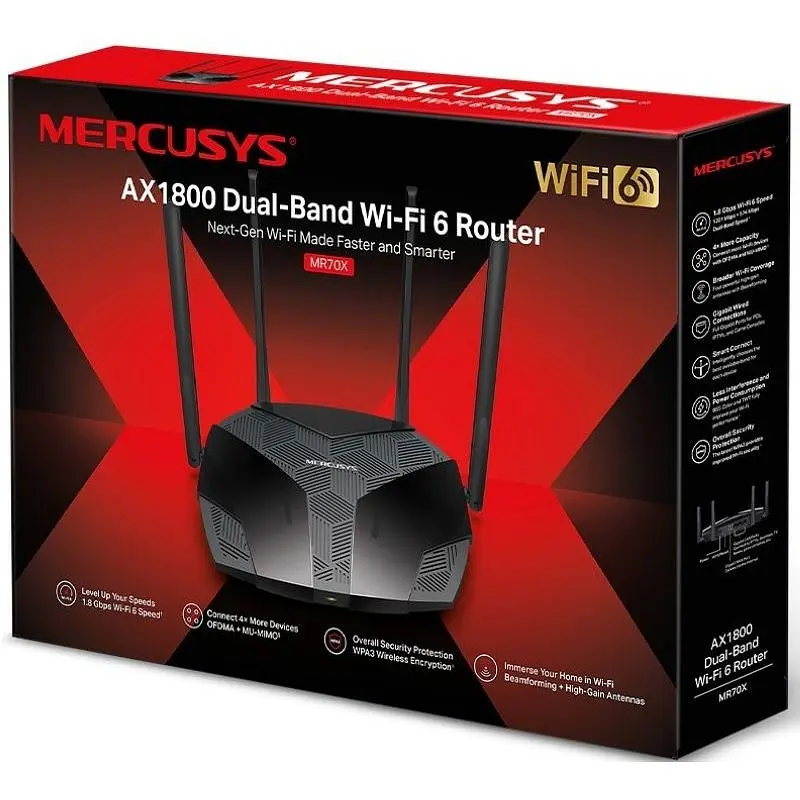 Маршрутизатор Mercusys MR70X - фото 4