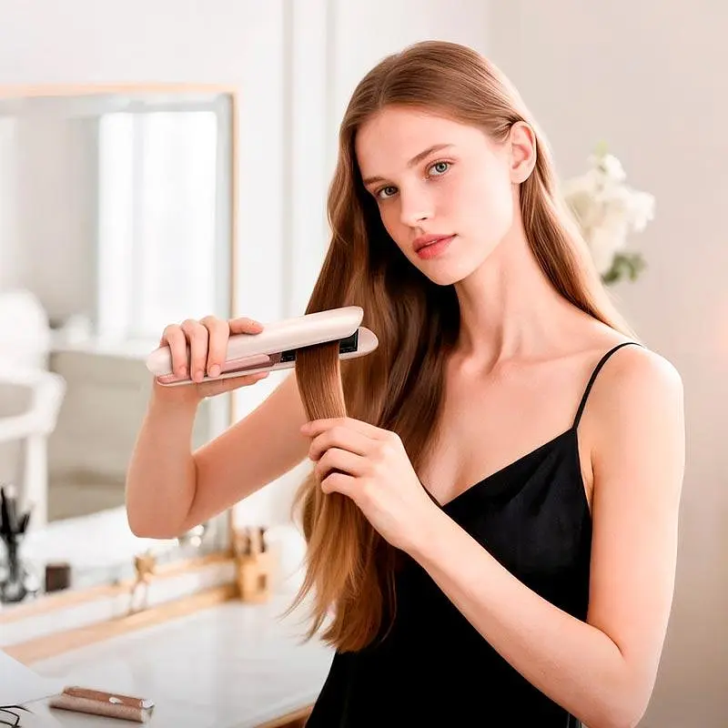 Плойка для укладання волосся HOCO HP46 Explicit electric hair straightener акумуляторний випрямляч - фото 3