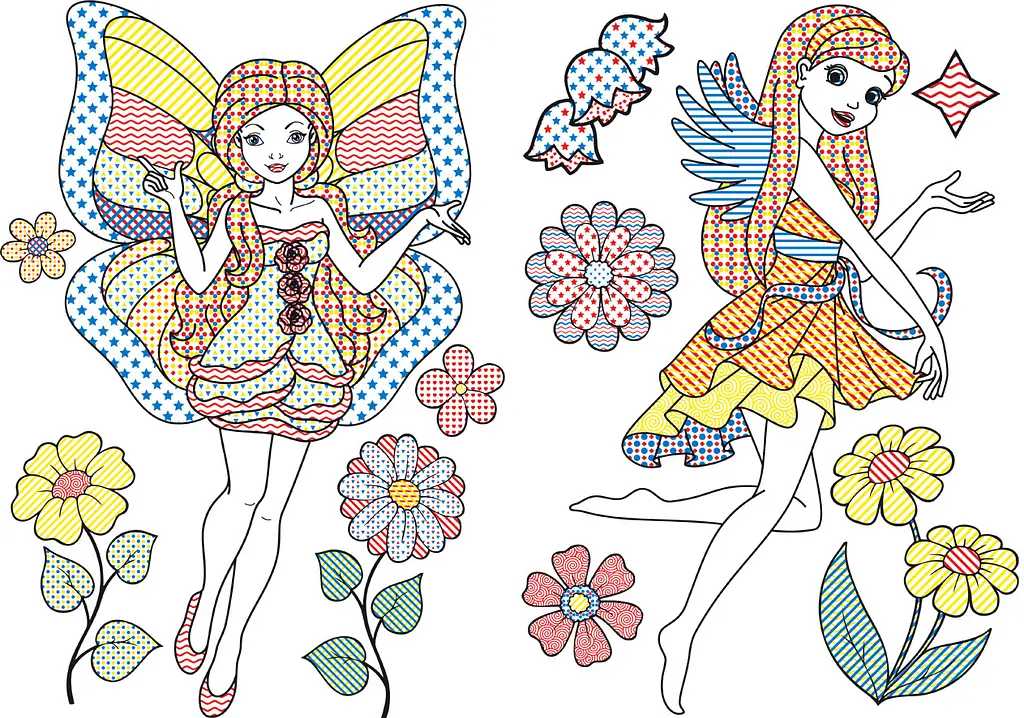 Водяна розмальовка Кристал Бук Подружки феї, 8 сторінок (F00022911) - фото 3